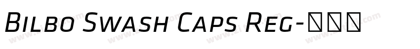 Bilbo Swash Caps Reg字体转换